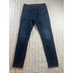 American Eagle Outfitters Mens Extreme Flex Skinny Jeans Dark Wash‎